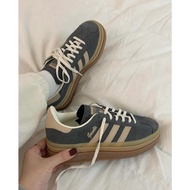 Adidas Originals Gazelle Bold Thick-Soled Gray Brown IE0428