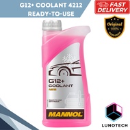 [ORIGINAL] 4212 MANNOL Coolant Red / Pink Antifreeze G12+ Ready To Use (1L)