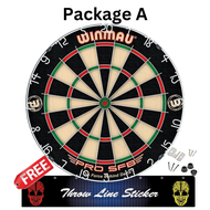 WINMAU STEEL TIP DARTBOARD - (PRO SFB) PROFESSIONAL BRISTLE STEEL DART BOARD WINMAU (PAPAN DART)