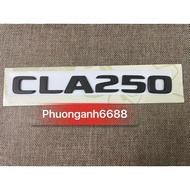 Cla250 amm letter, Cla250 mercedes sticker, Cla250 4matic Logo