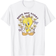 Tweety Bird Floral Butterfly Nope Not Today Children's T-Shirt Fashion Tops for Boys and Girls Distr