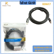 5M USB 2.0 printer USB cable JASOZ T-D118 - Genuine 5M long printer USB cable (USB 2.0) JASOZ T-D118