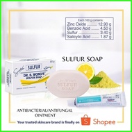 ◳ ☛ ✪ Dr. S. Wong's Bioderm Ointment and Sulfur Soap with moisturizer Anti Acne Remove pimple