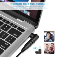 USB To DC Power Cable Universal USB To DC Jack Charging Cable Power Cord with Interchangeable Plug C