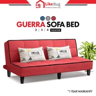 LIKE BUG: GUERRA Multifunctional Sofa Bed / Sofa Murah / Sofa Mampu Milik / sofa murah / sofa set / sofa 2 seater / sofa 3 seater / sofa 4 seater [1 Year Warranty] sofa / sofa bed / bed / foldable bed