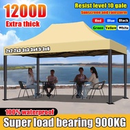 6x6 8x8 10x10 10x15 folding canopy folding tent kanopi bazar khemah (full set) payung niaga canopy l