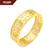 Top Cash Jewellery 916 Gold Ancient Coin Abacus Ring