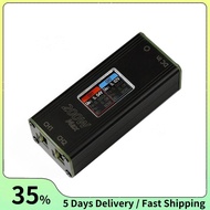 1 PCS Fast Charging Module Black Metal 1.14In IPS Screen 24V DC 55x25mm to USB Type-C PD100W Diverte