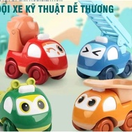 Toy of 4 Inertia Construction Cars
