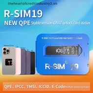 # thehear # R-SIM19 NEW QPE Stable IOS17 Release Card For The Full Range Of  6-17 Unlo .