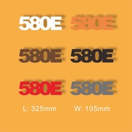 Backhoe Loader Case 580 E Loader Lift Sticker. 7 colors chooses. ( free transfer film )