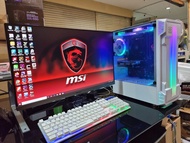 PC GAMING FULLSET INTEL CORE I5 10400F VGA R9 370 4GB 256Bit Ram 16gb LED 24 SIAP GAME BERAT