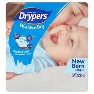 Drypers WeeWee Dry NB 64