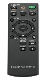 RMT-DPF7 Replacement Remote Control Compatible with Sony Digital Photo Frame DPF-E73 DPF-A73 DPF-D10