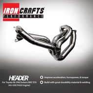Ironcrafts Header Toyota Subaru GT86 ZN6/BRZ ZC6 (4U-GSE/FA20 Engine)