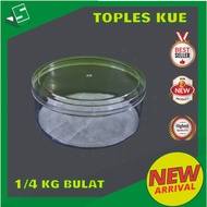 Toples Kue Kering / Toples 250 gram / Toples JD / Toples Plastik / Toples jajan / Tempat kue