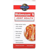 美國Garden of Life, Wobenzym N 關節健康 100片腸溶片