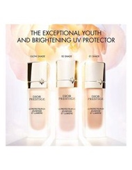 包SF 💯全新現貨 Dior Prestige Le Protecteur UV Jeunesse et Lumire Fluid 30ML 迪奧花蜜精萃再生光燦淨白隔離霜 & 全效BB霜 SPF50
