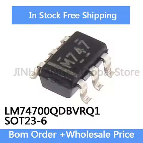 5-20Pcs LM74700QDBVRQ1 LM74700 silk screen M747 SOT23-6 Heat exchange voltage control chip New Origi