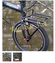 FRONT RACK SEPEDA LIPAT / KERANJANG SEPEDA LIPAT / RAK DEPAN SEPEDA LIPAT MINION 20 INCH