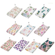 Baby Changing Pad Cover Soft Breathable Cotton Nursery Pad Cover Diaper Change