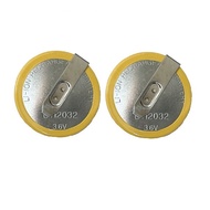 [SG] LIR2032 180° Lithium Rechargeable Cell Button Battery (2 Pieces)