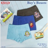 Sorex kids Sk TM 750 Boys' Boxer Briefs (3pcs)