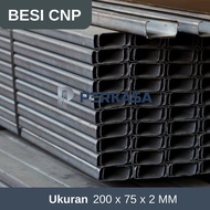 Besi CNP Kanal C 200x75 Tebal 2 mm