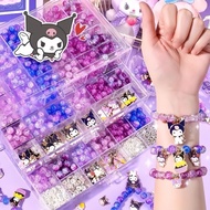 Kuromi DIY Bracelet Creative DIY Handmade Beaded Toy with Accessory Set Diy Bracelet Set DIY Toy