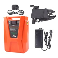 Backpack Lithium Battery Pack 21V 20AH Large Capacity Long Lasting Compatible For Makita Worx Dayi Q