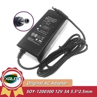 Genuine SOY SOY-1200300 12V 3A 36W AC Adapter Charger For Autel MS906 MS906S MS906BT MS908 MS908S MS