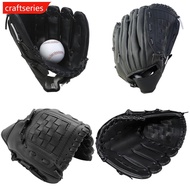 CRAFTSERIES Baseball Glove Outdoor Sports Glove Softball Practice Baseball Mitt Glove Left Hand For 