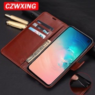 Flip Case Samsung Galaxy S10E wallet Leather Back Cover Phone Case Samsung S10E S 10e S10 E Casing