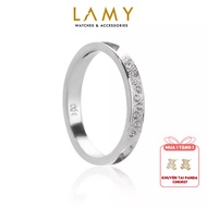 Nhẫn LAMY Eternity Anniversary Crystal Silver Ring 8006.SV
