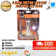 Lampu Led Motor Autovision Honda Beat F1 putih Bohlam Rz1 P15d-25-1