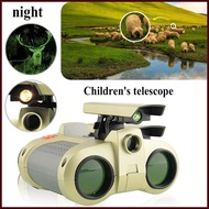 Binoculars for Kids Portable Kids Binoculars with Night Vision Shockproof Telescope Toy for Bird Wat