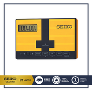 SEIKO CLOCKS นาฬิกาดิจิตอล รุ่น QHL098Y ขนาด 3.9 x 2.5 นิ้ว