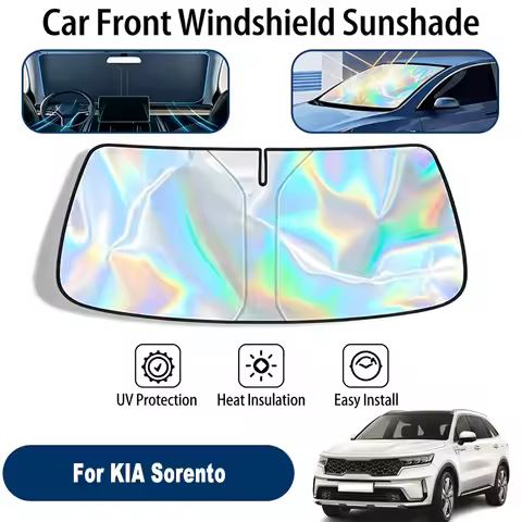 Car Windshield Sun Shade UV Reflective Sun Visor Protection Cover For Kia Sorento XM UM MQ4 2009-202