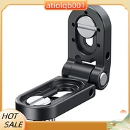 Foldable Mini L-Shaped Mount Plate-MD5712 for Transmitter Monitors-Fits 1/4"-20& 3/8"-16 Threads-Ang