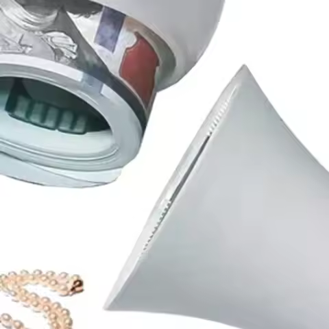 Hot! Creative Light Bulb Storage Box Private Money Jewels Box Secret Hidden Storage Bulb Compartment