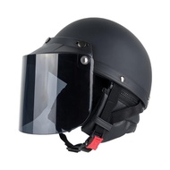 Helm chips Cetok Vintage Jadul Motor Vespa Dewasa Pria Wanita Free Aksess Kaca Datar motorcycle