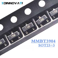 100PCS MMBT3904 2N3904 SOT23 3904 SOT SMD SOT-23 SOT23-3 1AM transistor New original