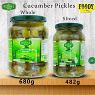 ROYALARM Pickle Cucumber Slice Halal Pickles Cucumber Sliced Halal Jeruk Gherkin Pickel Cucumber Pic