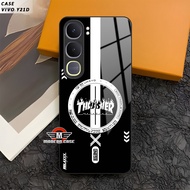 HP [NS57] Case Glossy Glasshp For Vivo Y21d V60 Lite V60 Y400 Y04s Y19s V50 Lite Y29 Latest Full Cov