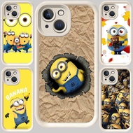 M-94 Minion White Casing for iphone 13 6s 8 14 7 6 Plus Pro Max
