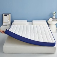 ONE - 高檔乳膠椰棕床墊回彈記憶床褥學生榻榻米(藍色 )(厚度8cm) 120x190cm