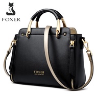 FOXER Leather Handbag for Women Shoulder bag Crossbody Bag Ladies Top-handle Bags with Adjustable St