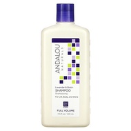 Andalou Naturals, Shampoo, Full Volume, For Lift, Body, and Shine, Lavender &amp; Biotin, 11.5 fl oz (34