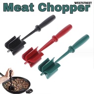 Weststreet Meat Chopper Heat Resistant Meat Spatula Chopper Effortlessly Handheld Salad Smasher for 