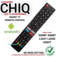 CHIQ Android tv accessories REMOTE CONTROL for 32M8T 43M8T L32HT L42G6 U50H7K